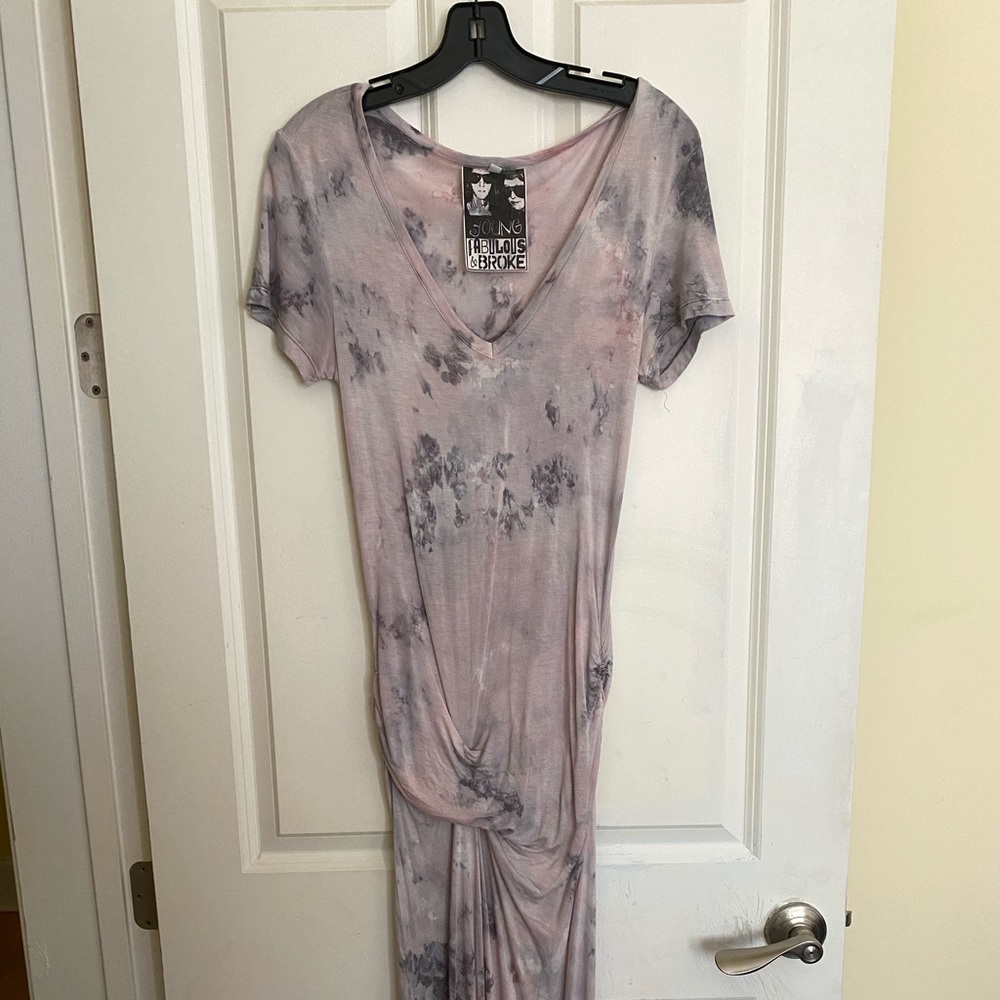 Young fabulous and broke maxi dress